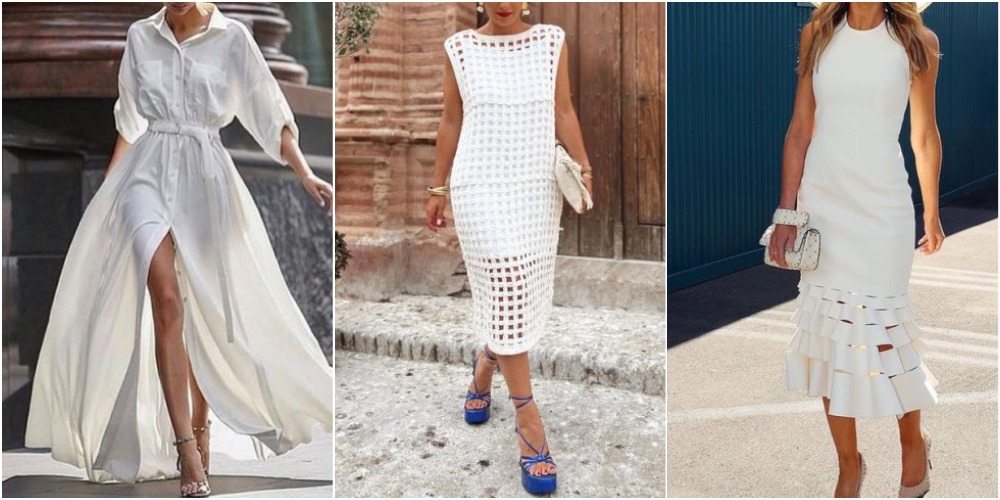 What to wear with a white dress inspiration ideas