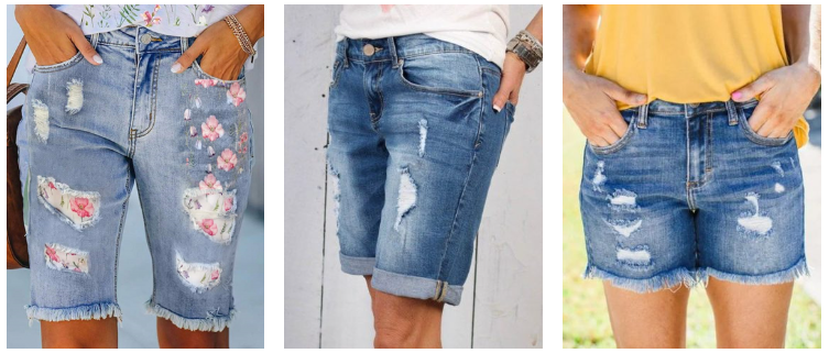 Women's Denim Shorts